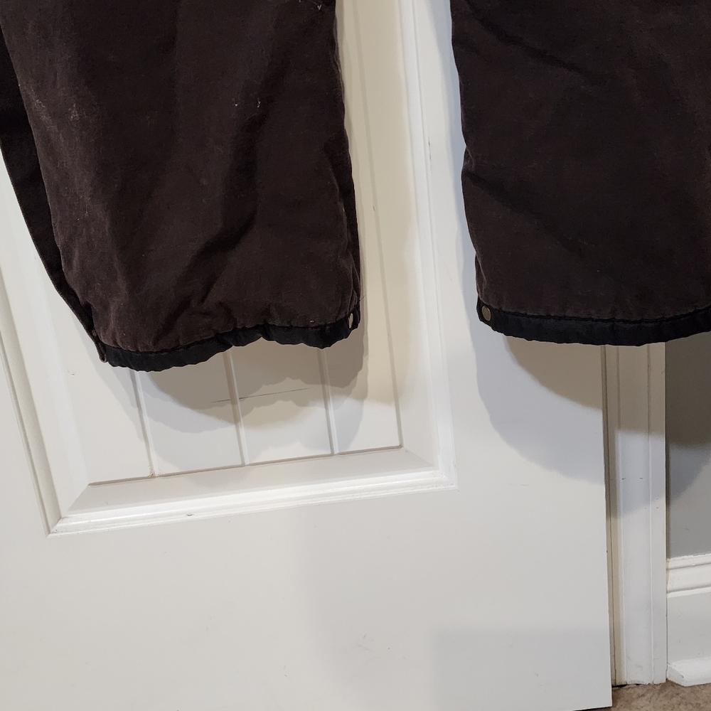 Berne Insulated Brown Overalls women’s Medium - Picture 11 of 16